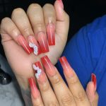 40+ Trendy Red Ombre Coffin Nails for a Bold Statement