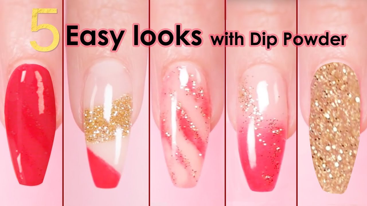 How to Make Nail Designs With Dip Powder